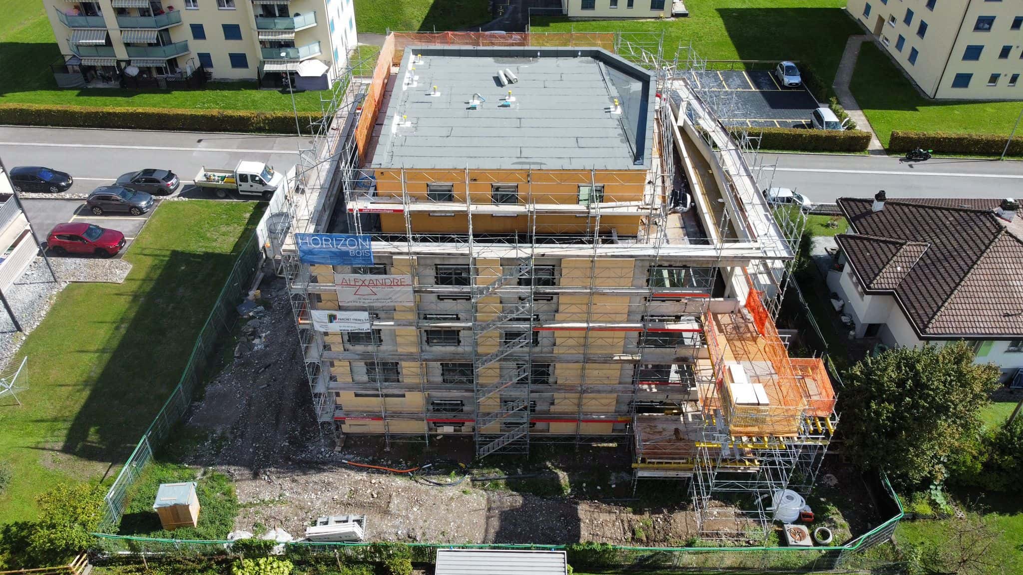 Bouquet de chantier à Vouvry